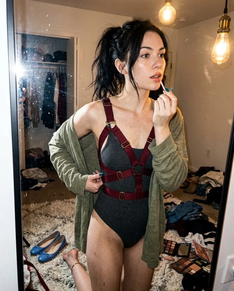 Rug Flash and Mirror Clutter